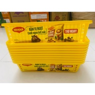 Combo of 2c Welded Square Baskets 03 Gold Size 31 x 21.5 x 8cm (KM Maggi Products)