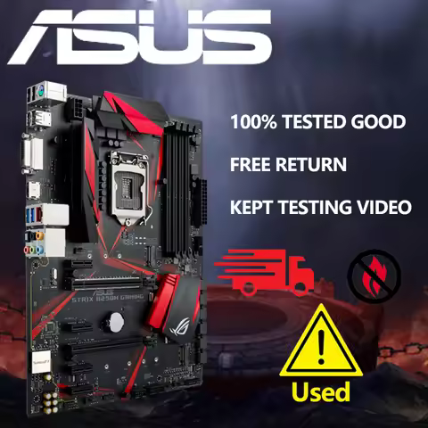 Motherboard ASUS ROG STRIX B250H GAMING LGA1151 7th 6th generation Core i7 i5 i3 Pentium Celeron DDR