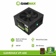 POWER SUPPLY GAMING GAMEMAX 80+ BRONZE VP-600 / PSU 600 WATT 80 PLUS