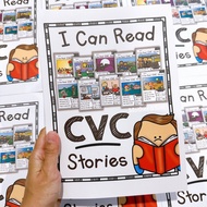 English Reading Practice Book For Kids-I Can Read CVC