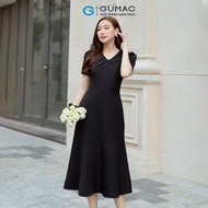 Đầm nữ dáng đuôi cá dáng midi thời trang GUMAC DD12032 - LDF0822