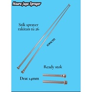 Sprayer assembly stick 26 size 1m