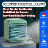 【SG Stock】Aircon Mini Cooling Fan USB Rechargeable Multifunctional Cooler Desktop Office Air Conditioner Fan / air cooler / Air Conditioner / Portable Air Conditioner / 迷你空調