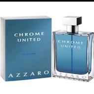 2022 Perfume _ Chrome United by Azzaro for Men Eau de Toilette 100ml