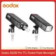 Godox AD200 Pro AD200Pro Flash Strobe TTL Pocket Flash Monolight 200W 2.4G Speedlite HSS 1/8000s wit