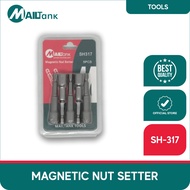 MAILTANK SH317 5Pcs Mata Bor Roofing 8 x 65 mm HDT  Magnetic Nut Setter Baja Ringan