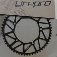 Litepro Chainring 56t Litepro Narrow Wide Original Cnc Aluminum Alloy