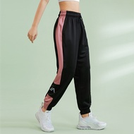 VANSYDICAL Women Loose Sport Running Pants Jogging Black Pants for Gym Breathable Female Training Fitness Yoga Workout Trousers