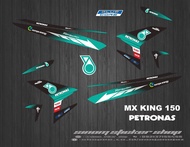 Striping Yamaha MX King Motif Petronas