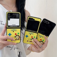 Creative Games Console 3D Design Couple Phone Case For Samsung Galaxy Z Flip 7 3 4 5 6 Cover