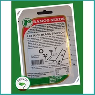 ➔ ≅ ❅ Ramgo Lettuce Black Simpson Seeds