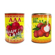 AAA Brand / CAP BILAL -  Lychee / Buah Laici Bersirap 565g