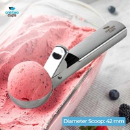 One Two Cups 47mm Stainless Steel Ice Cream and Fruit Scoop
