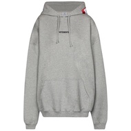 22SS Red Label Sticker 100% Cotton EU Size Vetements Hoodie