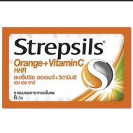Strepsil Orange Mixed With Vitamin C H R 8 Tablets