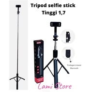 [SDW] pekanbaru/(170CM) Bluetooth Selfie Stick Tripod 170cm