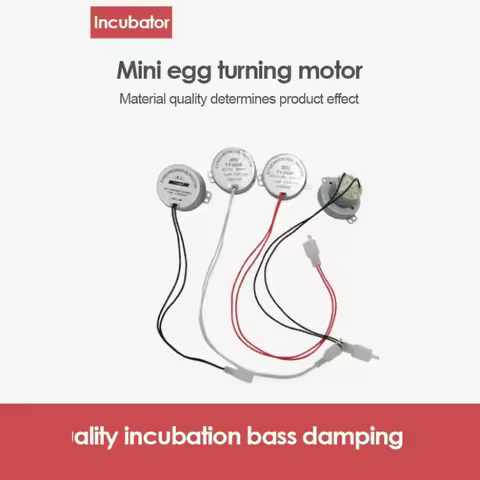Incubator Automatic Egg Turning Motor 12V 110V 220V Motor Incubator Parts Synchronous Motor