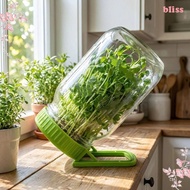 BLISS Mason Sprouting Lid, Plastic With Bracket Germination Jar Lid, Strainer Lid Efficient Sproutin