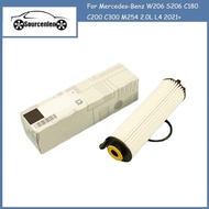 A2541840600 Engine Oil Filter for Mercedes-Benz W206 S206 C180 C200 C300 M254 2.0L L4 2021+ 25418406