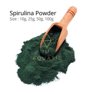 Spirulina powder premium grade 100% Natural food for aquarium fish, guppy, betta &amp;shrimp