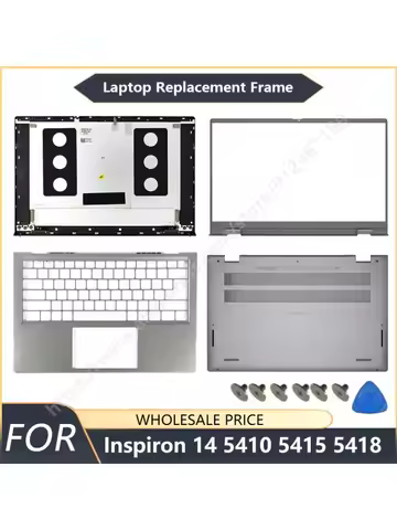 NEW For Dell Inspiron 14 5410 5415 5418 Laptop LCD Back Cover Front Bezel Palmrest Bottom Case Keybo