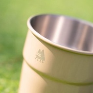 SilverValley 山谷小怪不鏽鋼露營杯(附隔熱套)