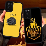 S44 PUBG Game Casing for Samsung M02S M02 A71 A02S A51 J4 A31 F02S A03S J6 A02 A03 Core Plus black