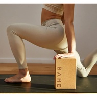 BAHE Cork Yoga Block STRENGTH TRAINING HITT 14.5x22.5x7.6cm - Cork