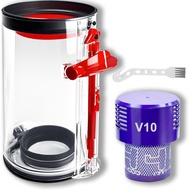 Tong Sampah Besar Pengganti untuk Dyson V10 SV12 Absolute Animal Total Clean, Tong Sampah Gantian, B