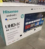 Hisense 70 inch UHD 4k Android smart TV