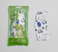 [OB GIFT] แมส 3D  KF 94  หน้ากากอนามัย 1 แพ็ค (10 ชิ้น) 11X20 cm. Non-woven/Melt Blown Fabric ลายการ์ตูน  รุ่น KF94