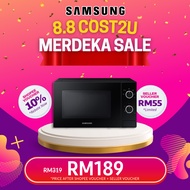 [New] Samsung 20L Solo Microwave Oven (Glass Door) | MS20A3010AL/SM (Ketuhar Gelombang Mikro Food De