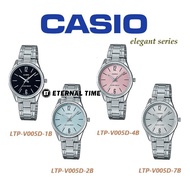 jam tangan wanita jam tangan lelaki (2 YEARS WARRANTY) CASIO ORIGINAL LTP-V005D SERIES ANALOG-LADIES WATCH JAM TANGAN WA