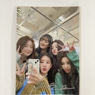 ((G) I-DLE Autographed Photo GIDLE Signature Photo Merchandise 23cm Signature Photo Classmates Frien