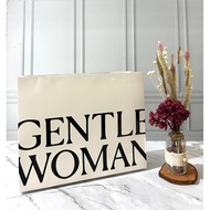 Paper Bag GENTLE WOMAN Paper Bag Branded