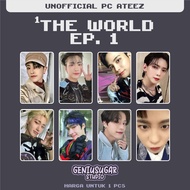 1pcs - [ATEEZ] THE WORLD EP. 1 UNOFFICIAL PHOTOCARD [1]