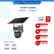 3MP Camera, DOBEST CAMERA VTS02-G - Solar Power 4G Connection, 360 Degree Rotation, 2-Way Talk