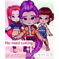 Kpop demon hunters/ kpop demon hunters doll/ kpop demon hunters diy
