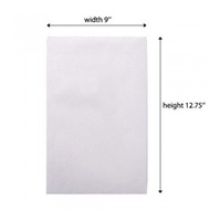 (5PCS) WHITE ENVELOPE 9'' X 12.75'' A4 SIZE