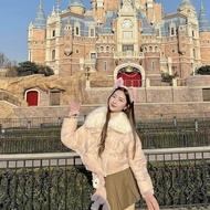 umore.made Rally fur faux down jacket แจ็คเก็ตกันหิมะ ขนเป็ด ทรงน่ารัก มีที่รูดเก็บทรง แนะนำมากๆ