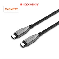 CYGNETT Armoured USB-C to USB-C 60W Fast Charging Cable USB 2.0 (50cm/1m/2m/3m)