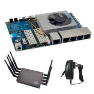 Bananapi BPI-R3 WiFi 6 Router Board with MediaTek MT7986 Chip Dual GbE LAN for IoT Router, VPN Clien