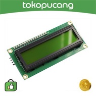 HIJAU LCD Display 1602 Background Green 16x2 Character