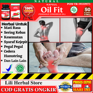 OIL FIT Obat Mati Rasa Di Kaki Sering Kebas Kesemutan Telapak Tangan Kulit Lidah Sakit Nyeri Lutut S
