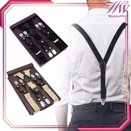 Men's Adjustable Suspenders, 6 Large Suspenders, Men's Suspenders, Adult Men's Suspenders
