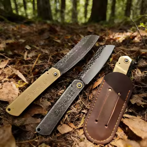 Wilderness Survival Higonokami Tactical Knives Outdoor Camping Jackknife Hunting Combat Tools Pocket
