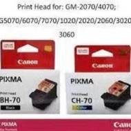 Canon BH-70/CH-70 Ink Cartridge G2070/4070/5070/1020/2020/2060 Original Printing Head