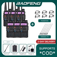(Headphone & 711 antenna set) Baofeng 5R VHF/UHF 128 channels 1800mAH waterproof with LED flashlight