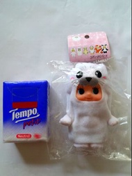 10cm絕版Kewpie 丘比沙律BB海豹造型公仔吊飾/掛飾/匙扣