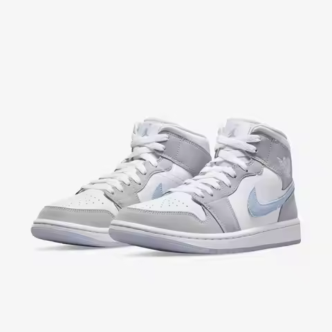 Nike Authentic Jordan 1 Mid AJ1 Women's Mid-Top Classic Sneakers BQ6472-105